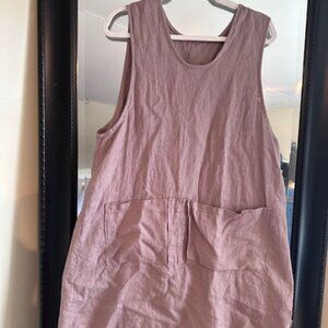 Pamela Tang Handmade Linen Shift